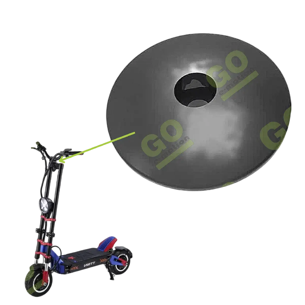 Handlebar plug for Vsett 11+