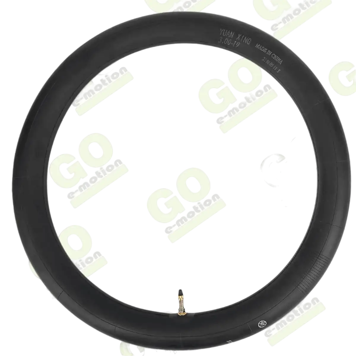 Inner tube 70/100-19 with Yuanxing straight valve