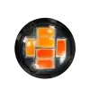 Rear LED light for scooter Vsett 10+ (Red and Yellow)