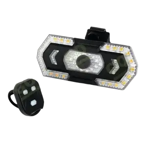Rear light with indicators for bike/scooter