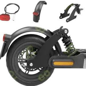 Rear suspension with fender and stop for Xiaomi PRO, PRO2