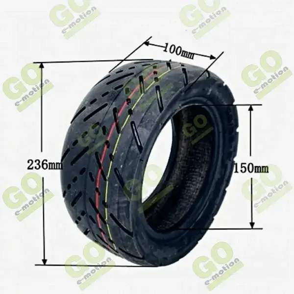 Tuovt Electric Scooter Tubeless Tire 90x55-6.0-10 Inch - Gallery 1
