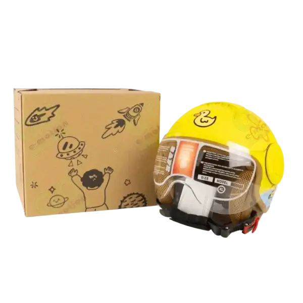 Childrens helmet with visor - Gallery 3