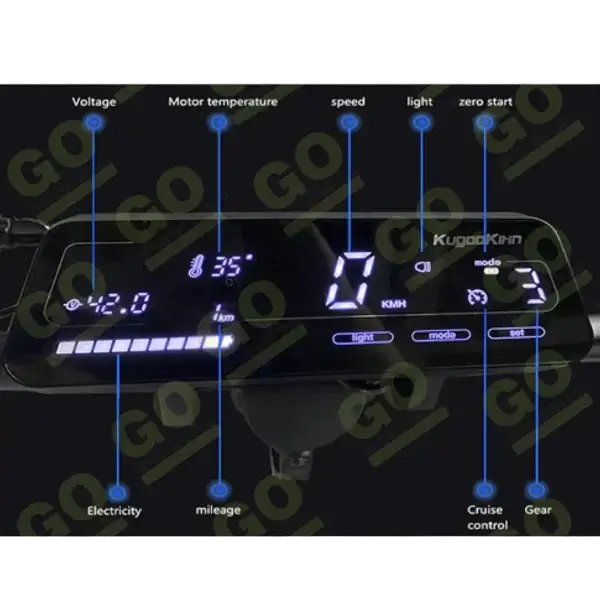 KuKirin G3 Version 1 Scooter Display - Gallery 2