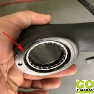 Bottom bend with roller bearing for Xiaomi M365/1s - Gallery 1