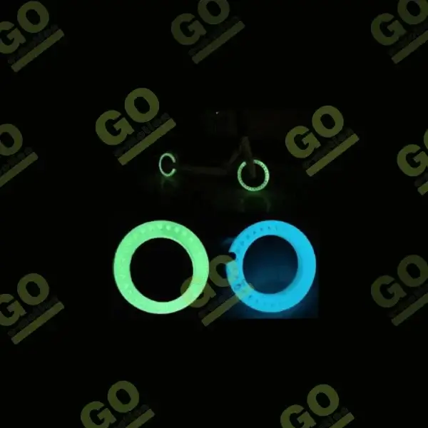 Fluorescent tire 8.5x2 inch for Xiaomi scooter (blue) - Gallery 1