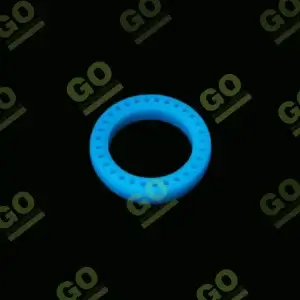 Fluorescent tire 8.5x2 inch for Xiaomi scooter (blue) - Gallery 2