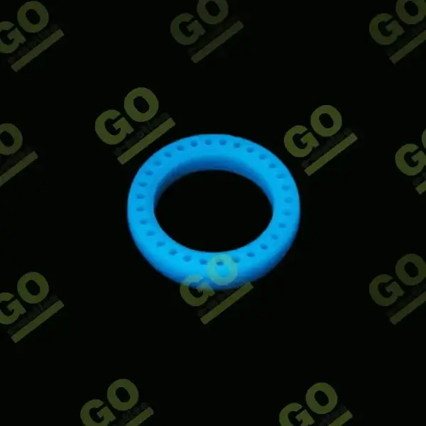 Fluorescent tire 8.5x2 inch for Xiaomi scooter (blue) - Gallery 2
