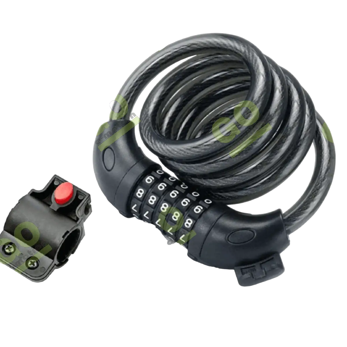 Padlock with code for scooter 18m - Gallery 1