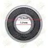 Shock absorber bearing for the Dualtron Pop Popular scooter - Gallery 1