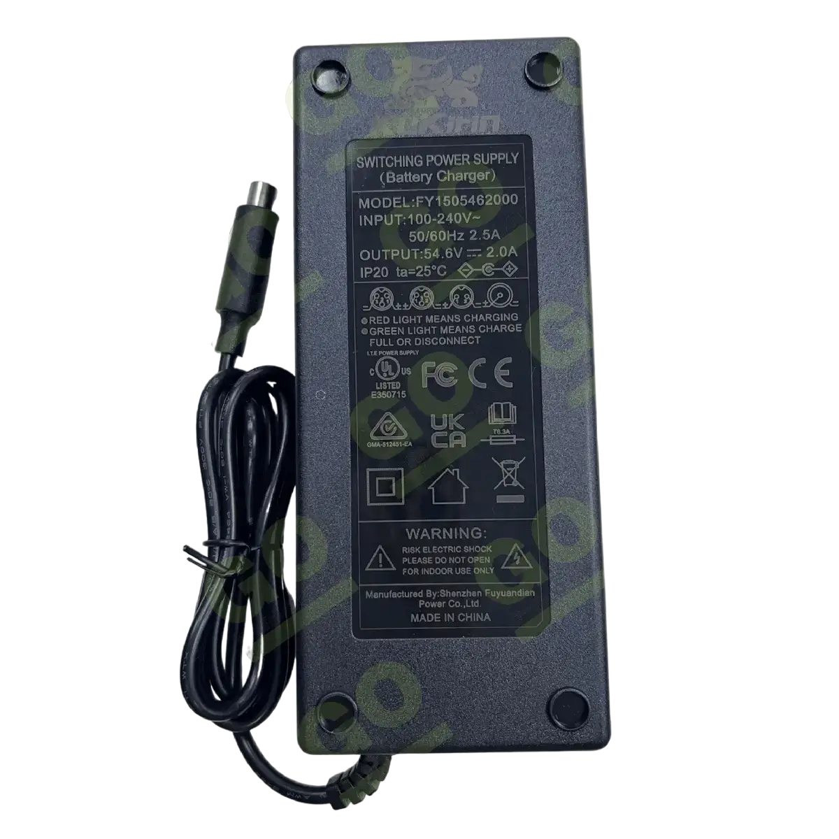 Original scooter charger KuKirin G2 Max 54.6V 2A - Gallery 1