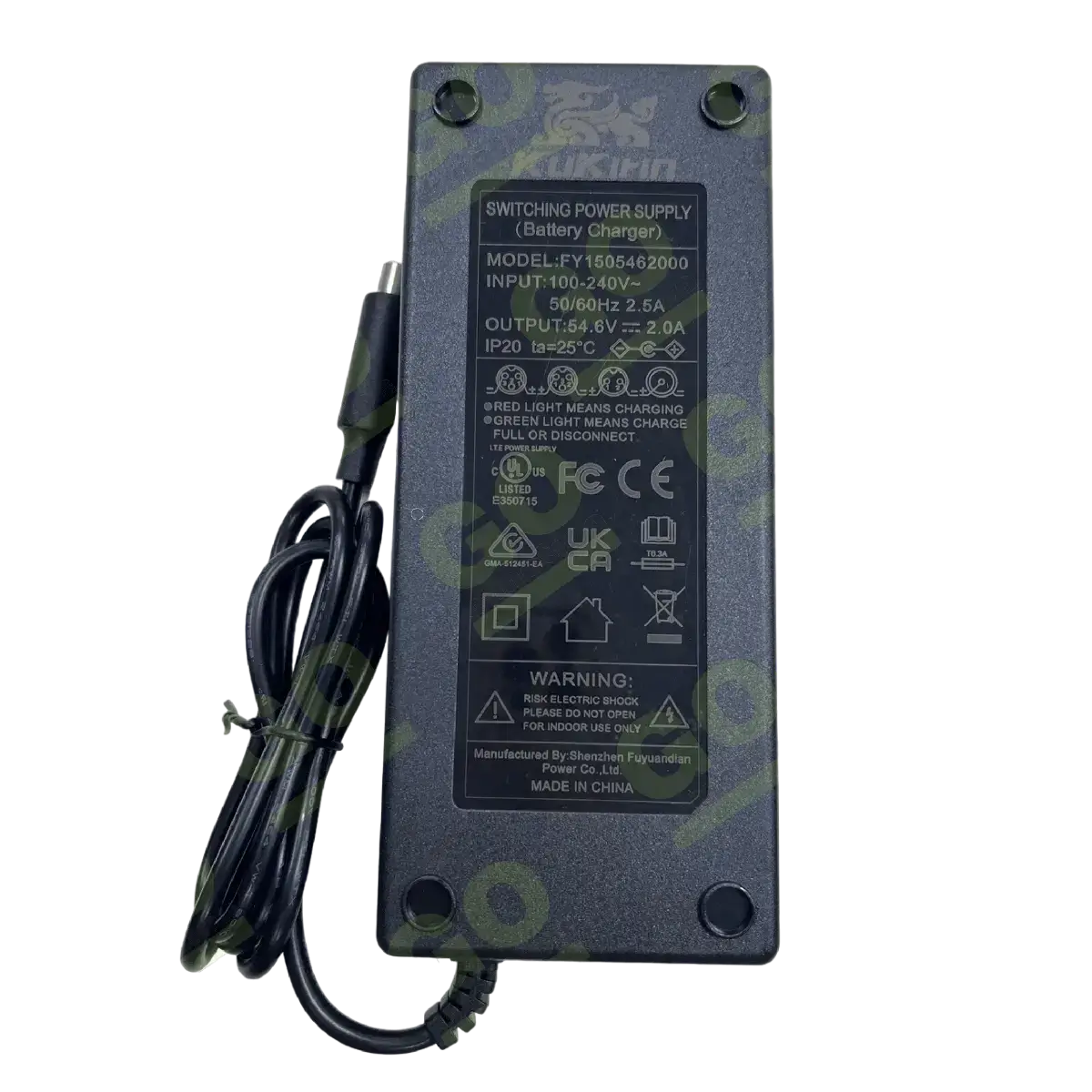 Original scooter charger KuKirin G2 Pro 54.6V 2.5A - Gallery 2