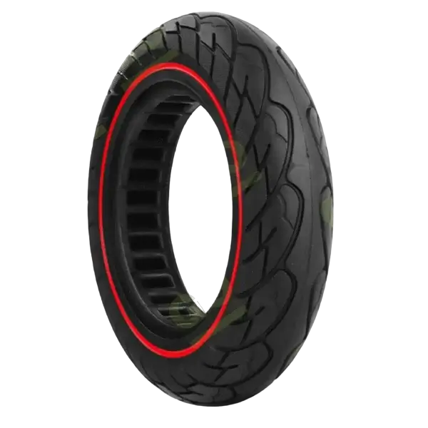 Kugoo M4/M4 Pro Solid Tire 10x2.5 Inch with Red Ring - Gallery 1