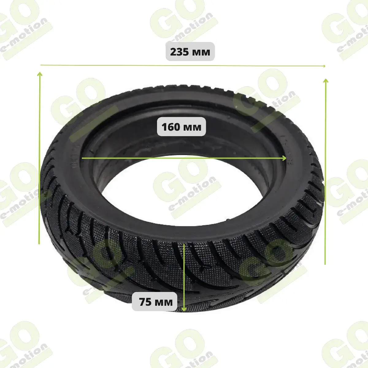 Kugoo Scooter Solid Tire 10x3 Inch - Gallery 3