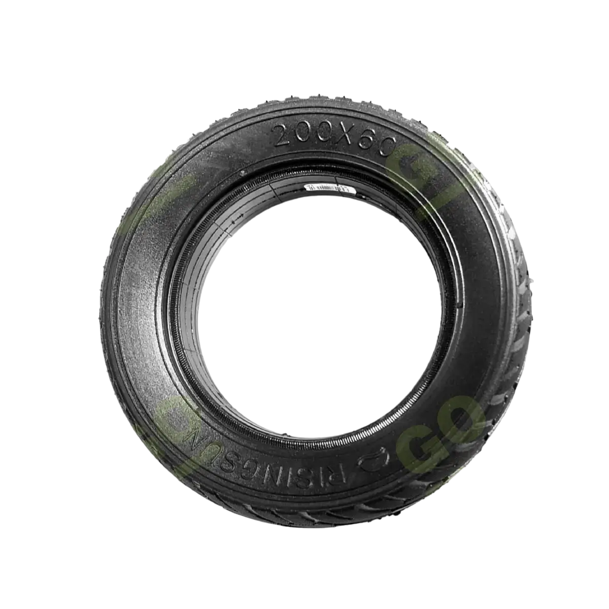 200x60 (8x2.4 inch) Solid Tire for Zero 8, Vsett 8 and Speedway Scooters - Gallery 1