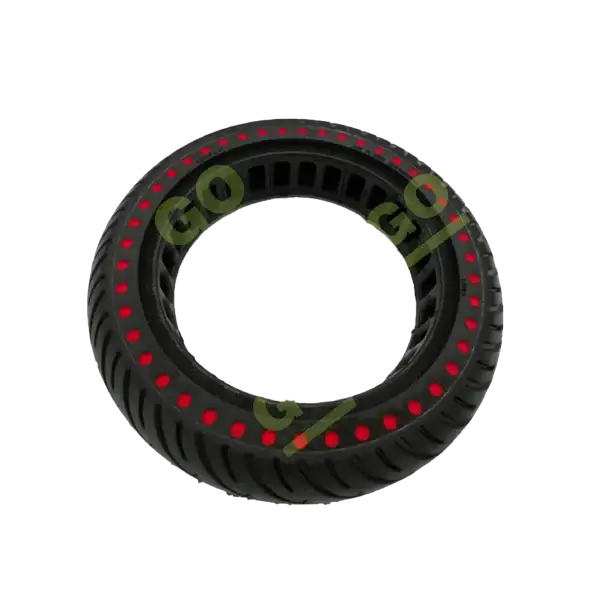 Solid tire 8.5x2 inch with red dots for Xiaomi scooters - Gallery 2