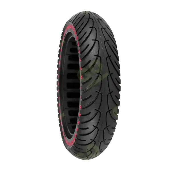 Solid tire 8.5x2 inch with red dots for Xiaomi scooters - Gallery 4
