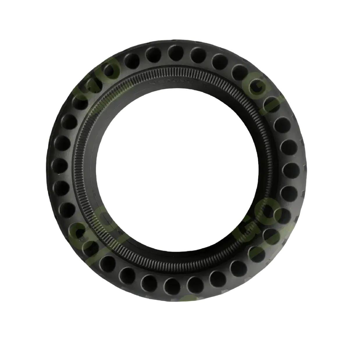 8.5x2 Inch Honeycomb Solid Tire for Xiaomi Scooter - Black - Gallery 1