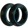 Solid tire 8.5x2 inch with blue ring for Xiaomi scooters - Gallery 1