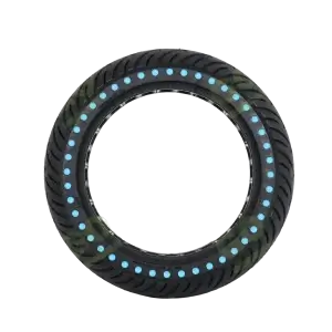 Solid tire 8.5x2 inch with blue dots for Xiaomi scooters - Gallery 1