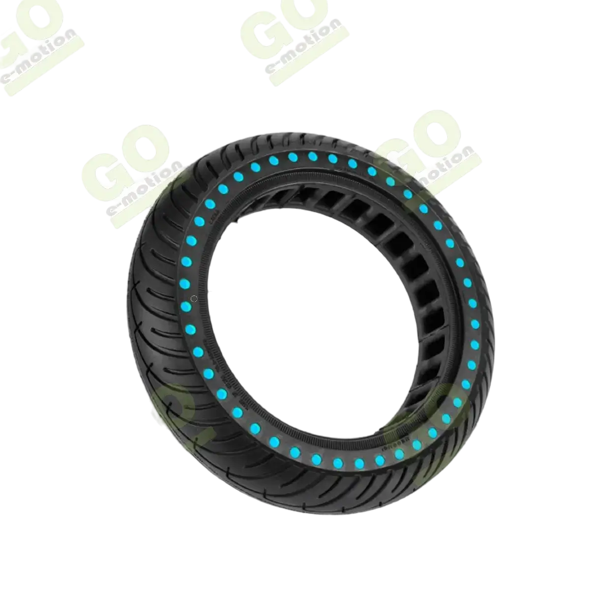 Solid tire 8.5x2 inch with blue dots for Xiaomi scooters - Gallery 2