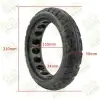 Solid tire 8.5x2 inch for Xiaomi scooter with gripper - Gallery 1
