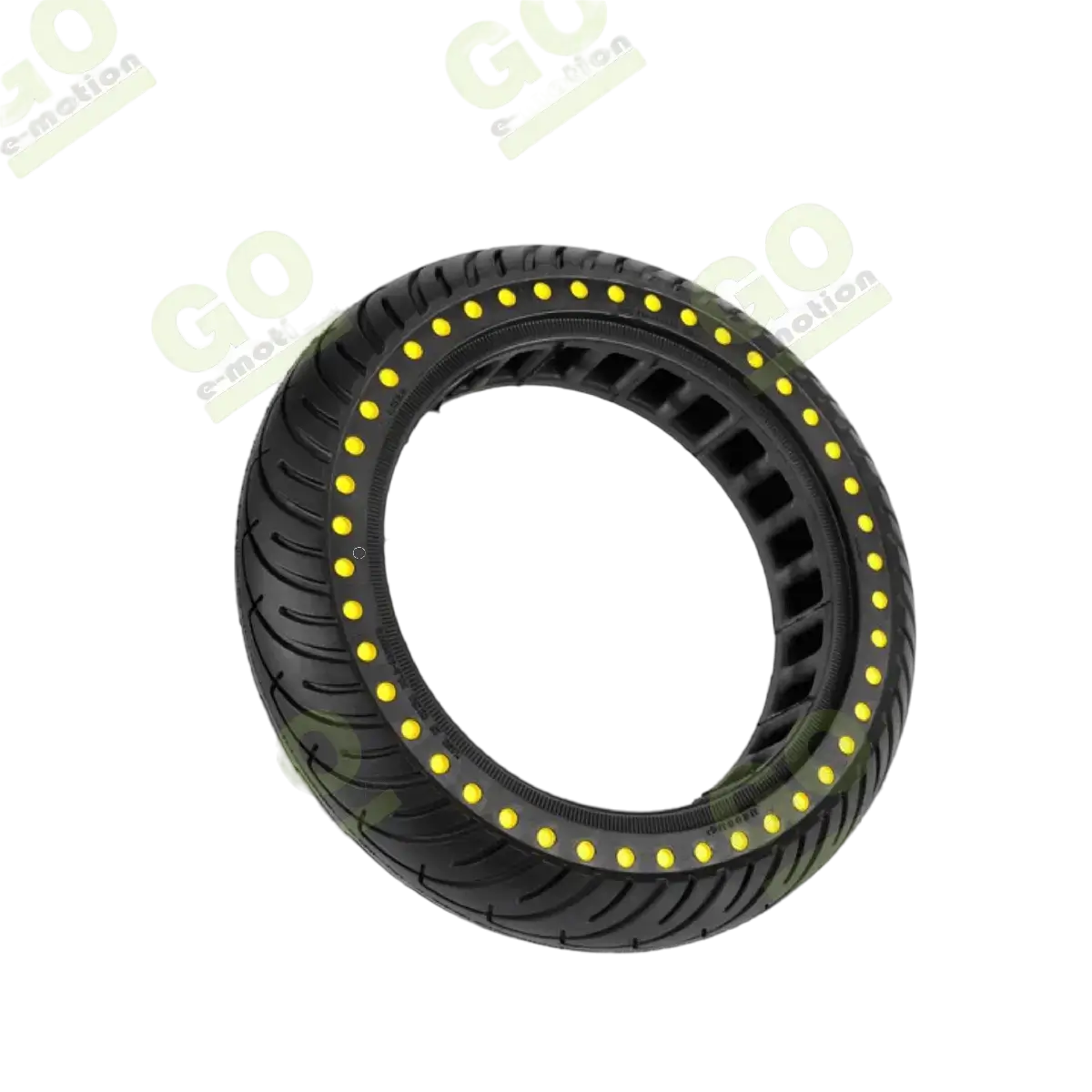 Solid tire 8.5x2 inch with yellow dots for Xiaomi scooters - Gallery 2