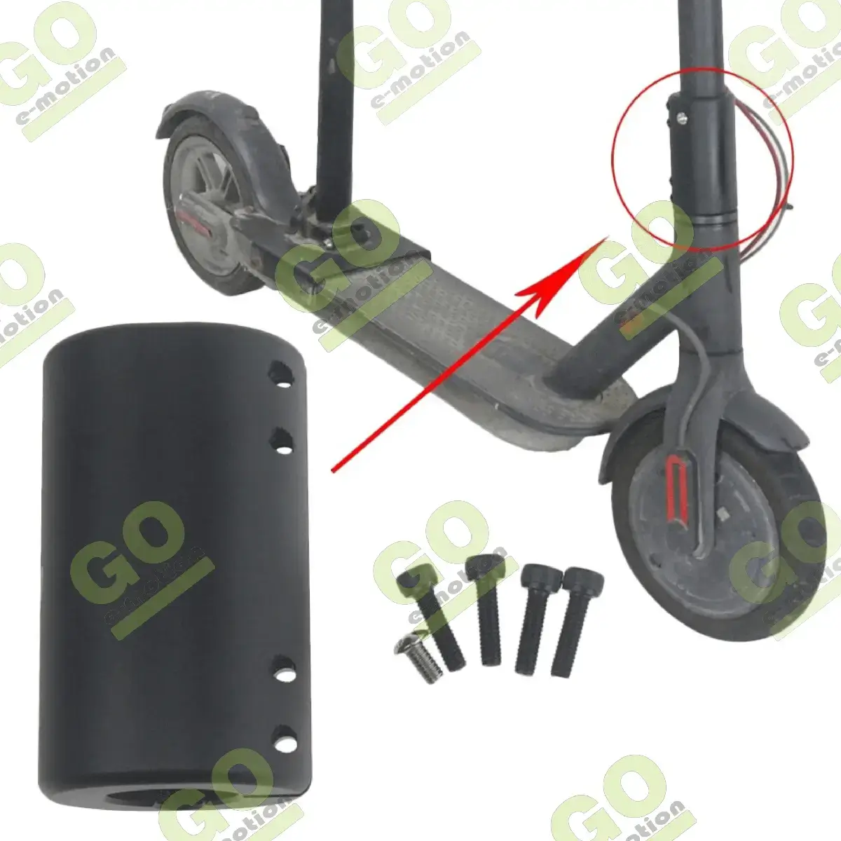 Reinforced Steering Tube Base for Xiaomi - Gallery 2