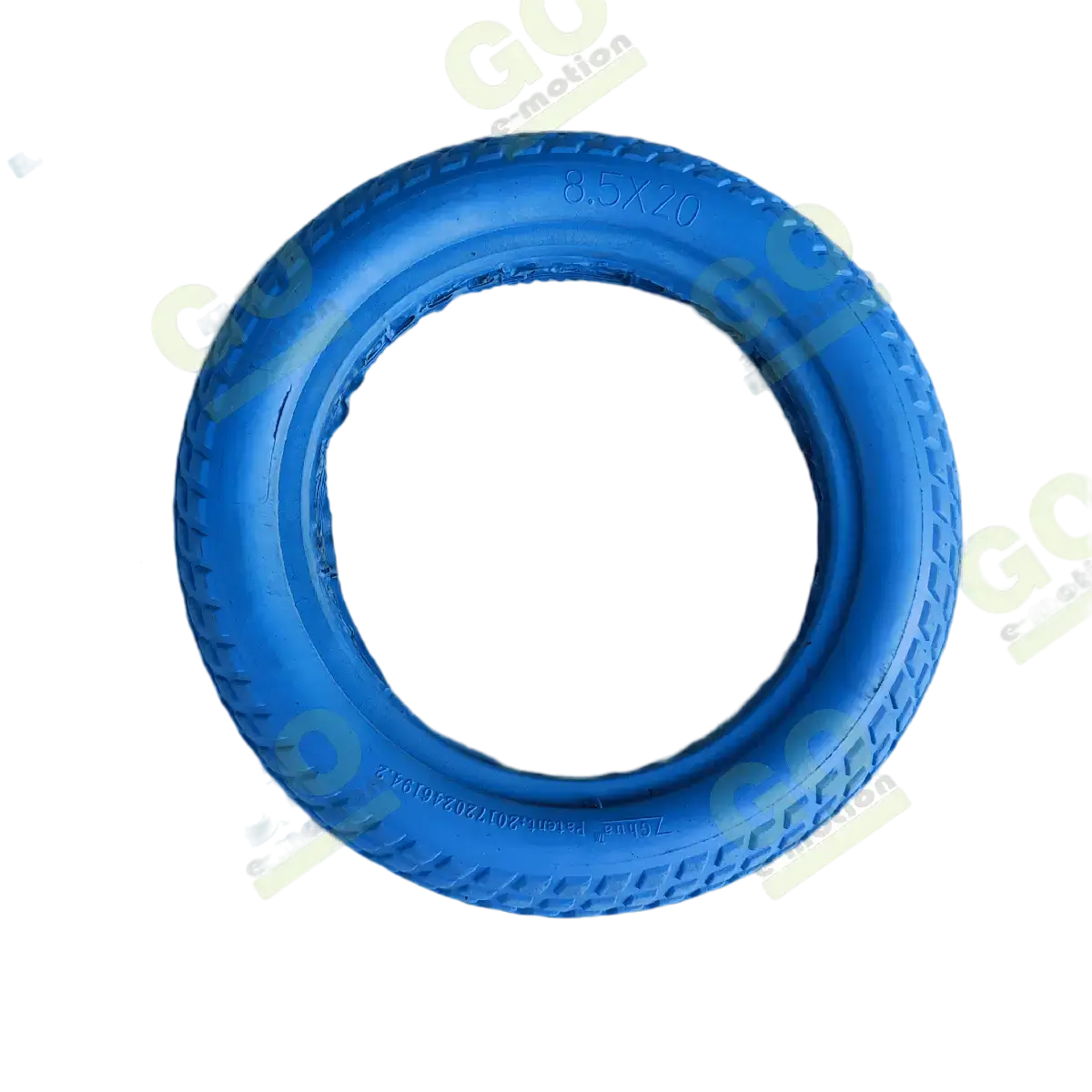 Semi-solid tire 8.5x2 inch for Xiaomi electric scooter - blue - Gallery 1