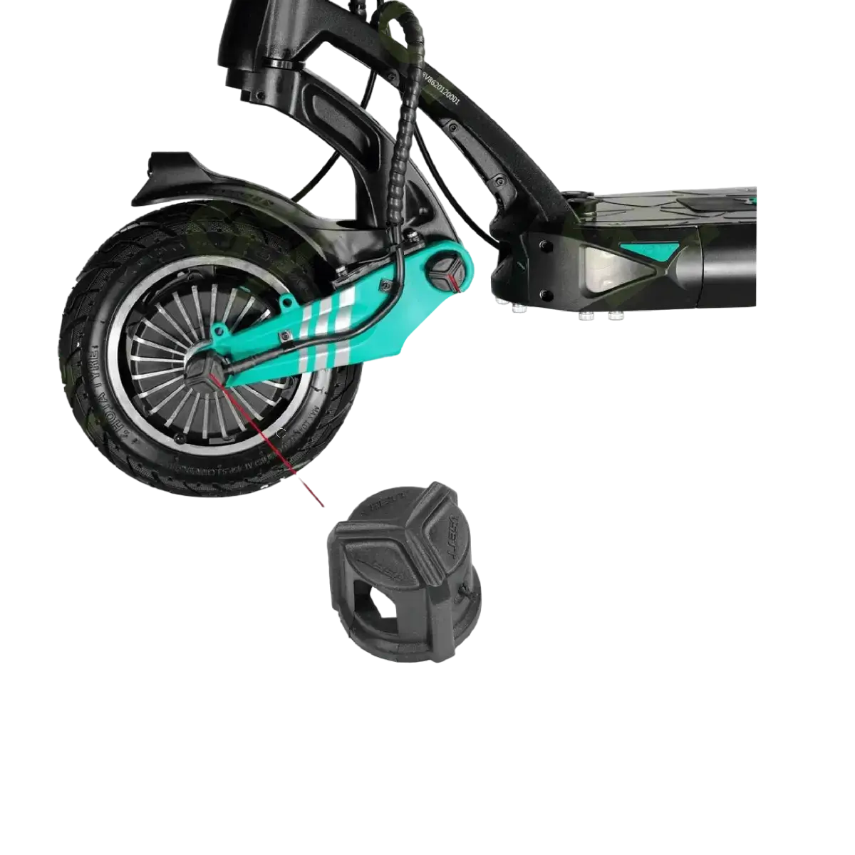 Vsett 9 Engine Nut Cap - Gallery 1