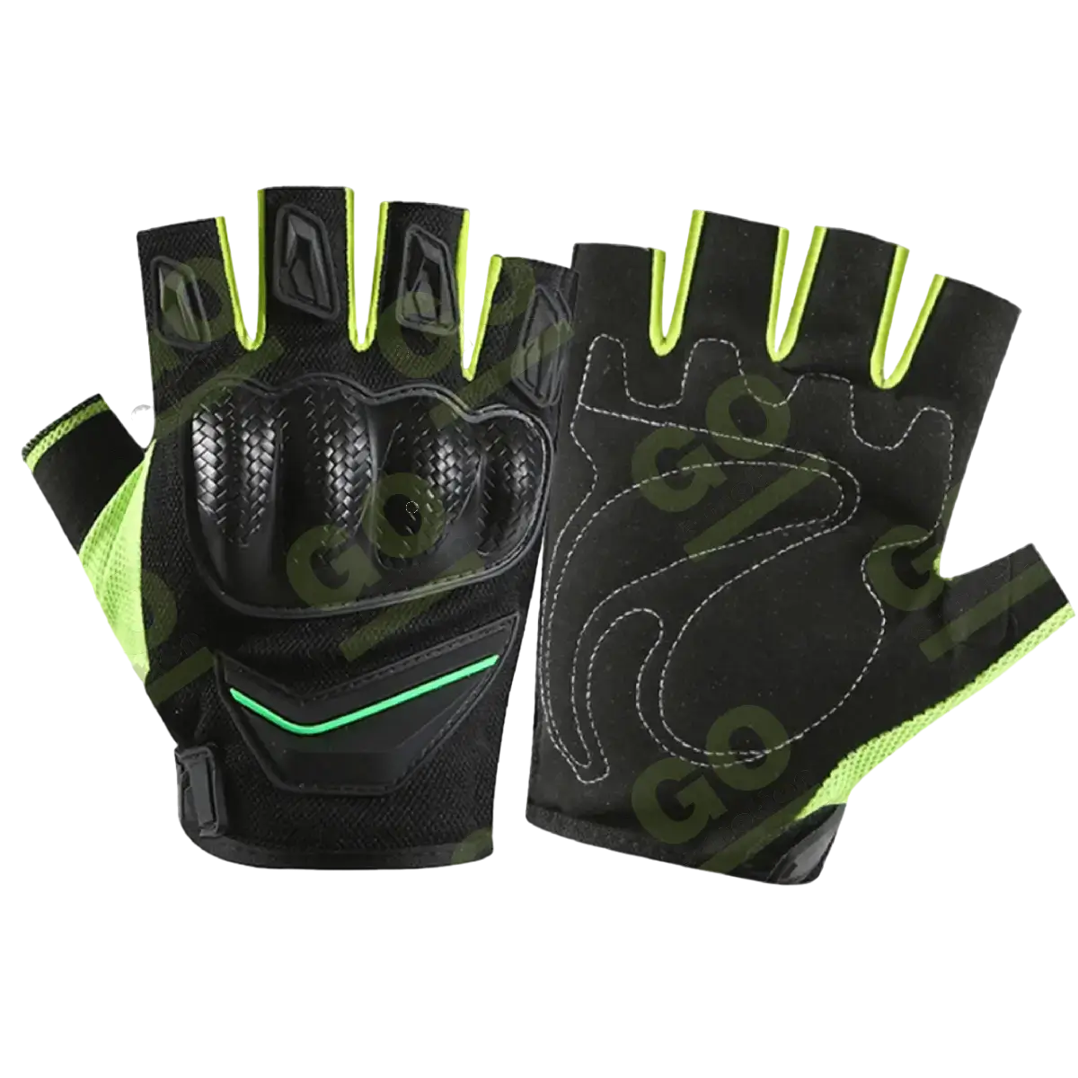 Fingerless Scooter and Bike Gloves - Gallery 3