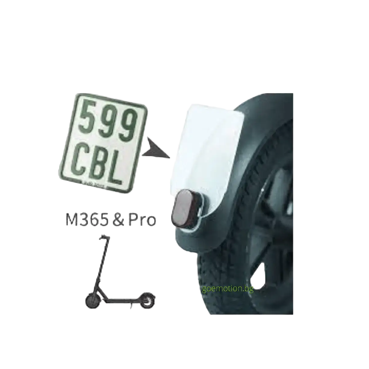 Xiaomi License Plate Frame - Gallery 2