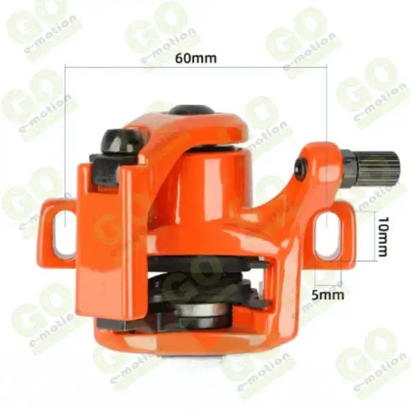 Brake caliper for scooter Xiaomi Mi3 and Mi4 Pro orange - Gallery 2