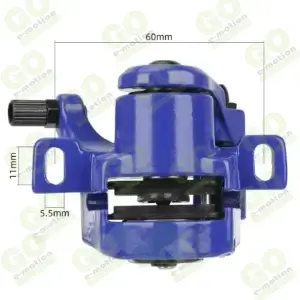 Brake caliper for scooter Xiaomi Mi3 and Mi4 Pro blue - Gallery 2