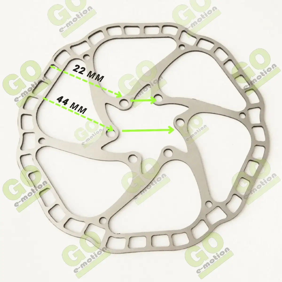 Brake disc 160 mm for hydraulic brakes - Gallery 2