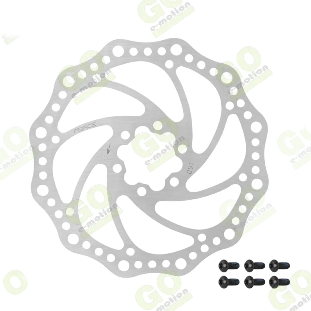 Brake disc 160mm for Kugoo G5 and Vsett - Gallery 1