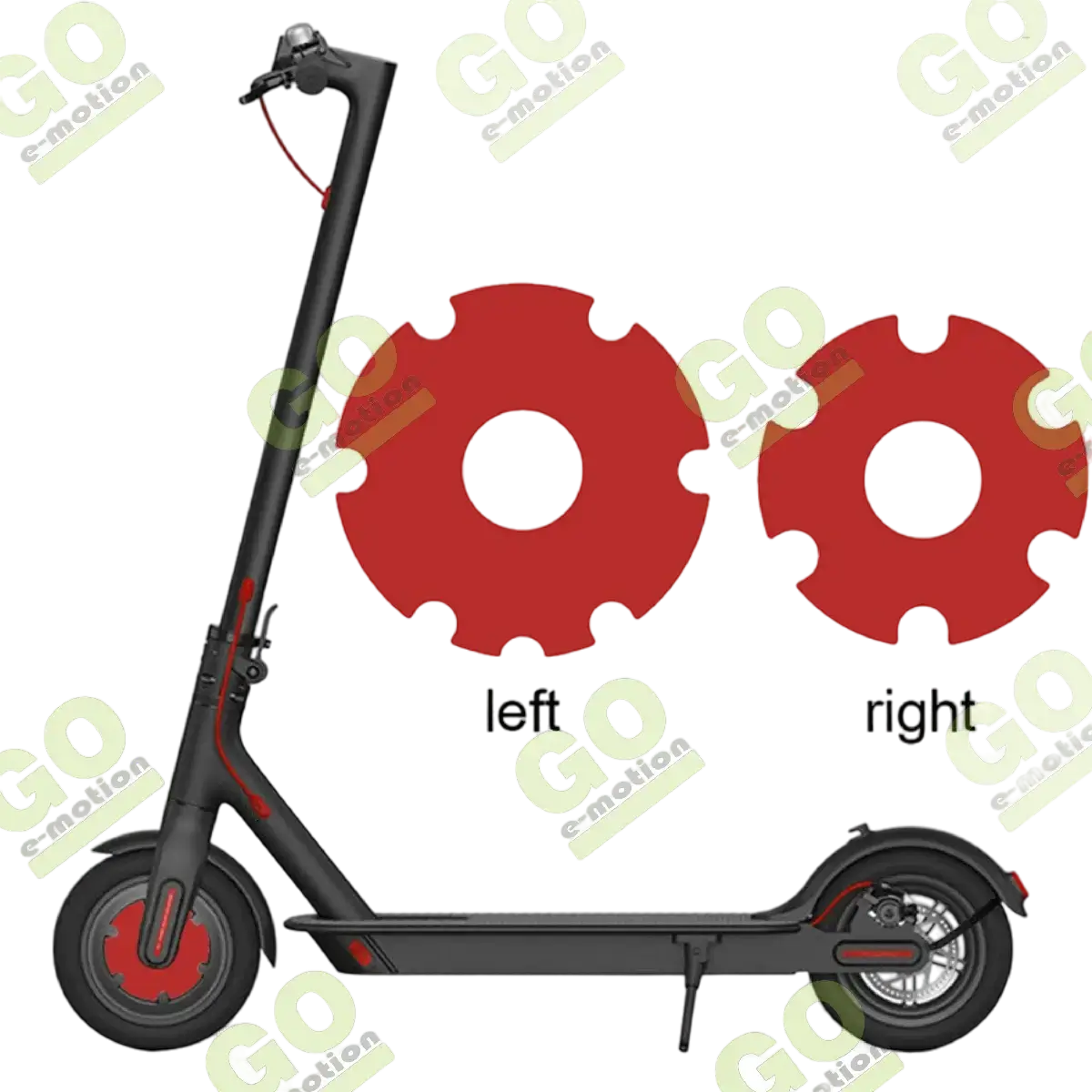 Xiaomi Engine Cover Stickers in Color Variants – Gallery 1