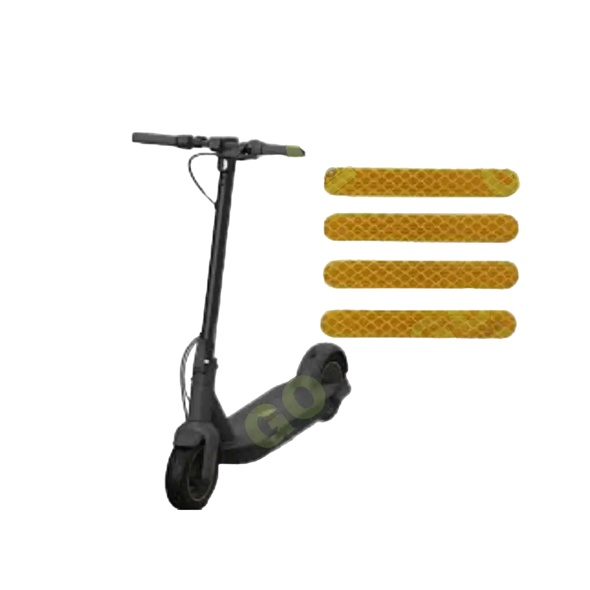 Ninebot Max G30 Electric Scooter Side Cap Reflective Stickers - Gallery 2