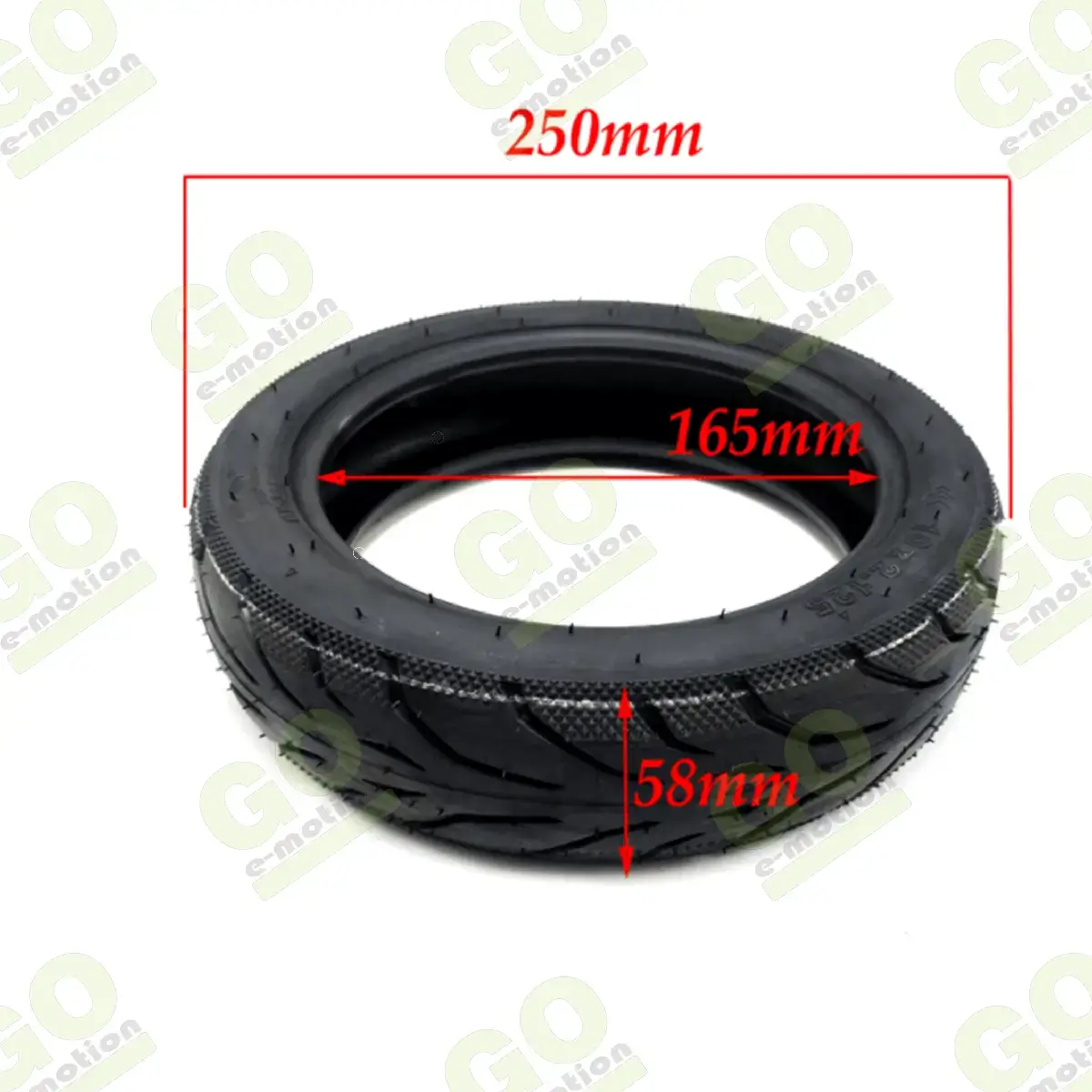 10x2.125 Yuanxing Tubeless Tire for Ninebot Scooter - Gallery 3