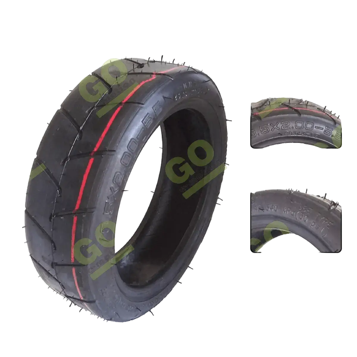 Vsett Zero Inokim Scooter Tire 8.5x200 55 CST – Gallery 2