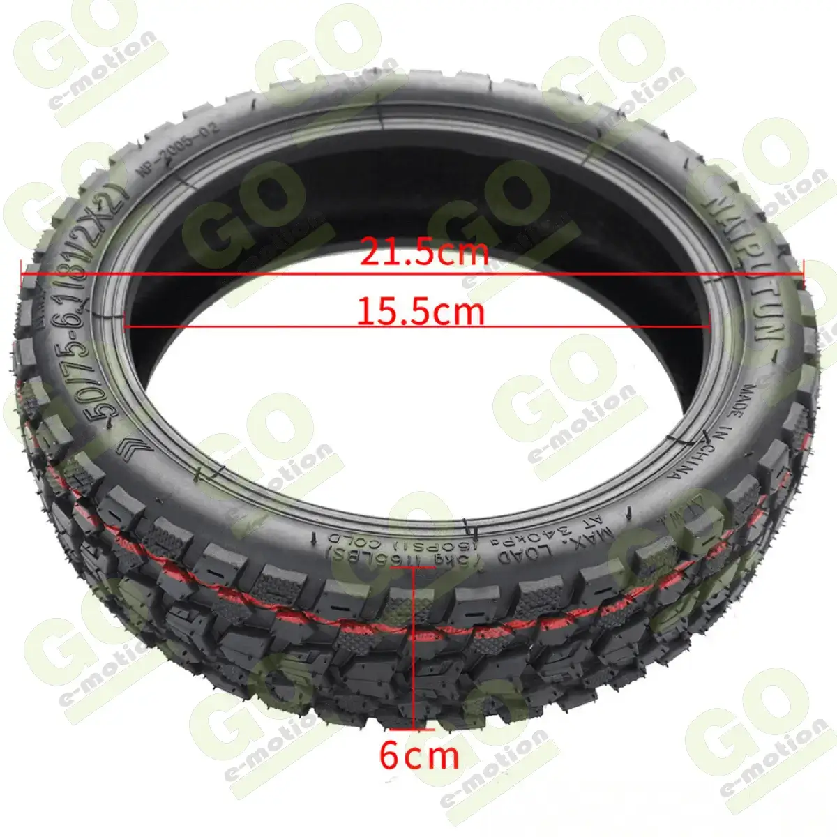 Naiputun Off Road 85x2 50.75-61 tire for Xiaomi M365 Pro Pro2 1s Mi 3 scooter – Gallery 1