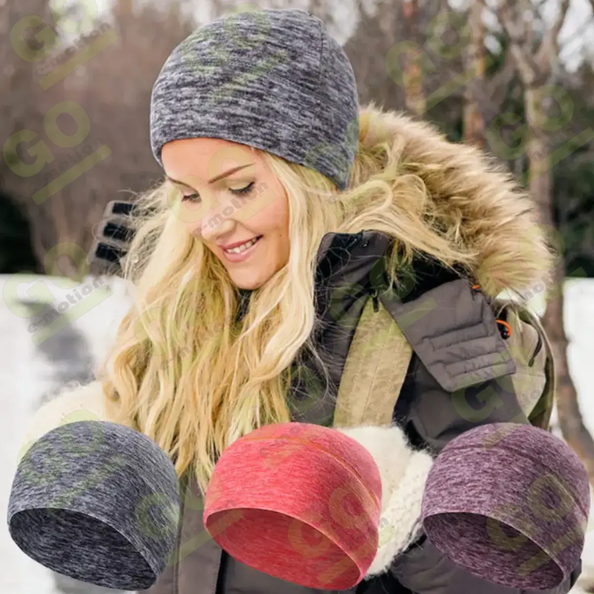 Windproof Helmet Hat - Gallery 3