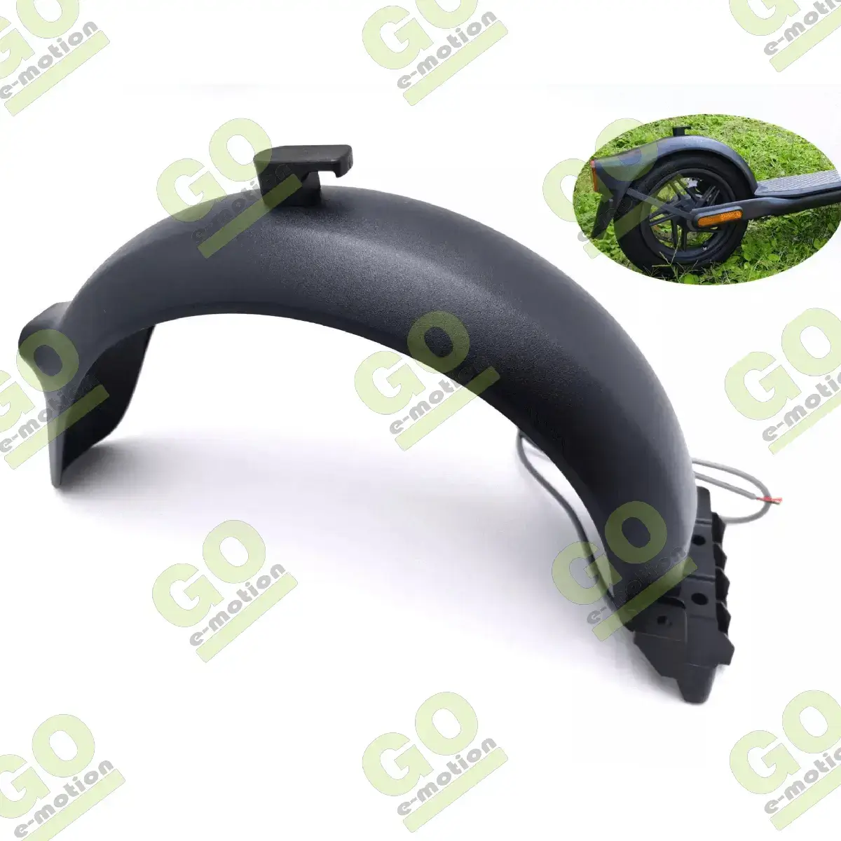 Rear fender with hook for Ninebot F30 - Gallery 1