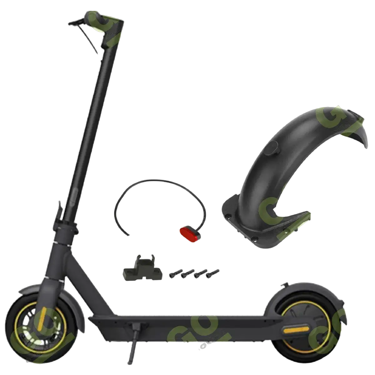 Rear Mudguard with Hook and Stop for Ninebot Max G30 - Gallery 4