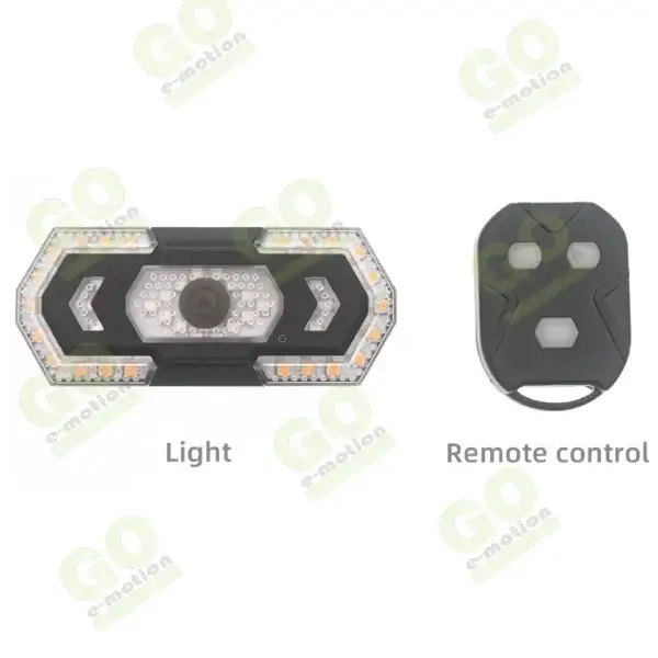Rear light with turn signals for bike and scooter - Gallery 9