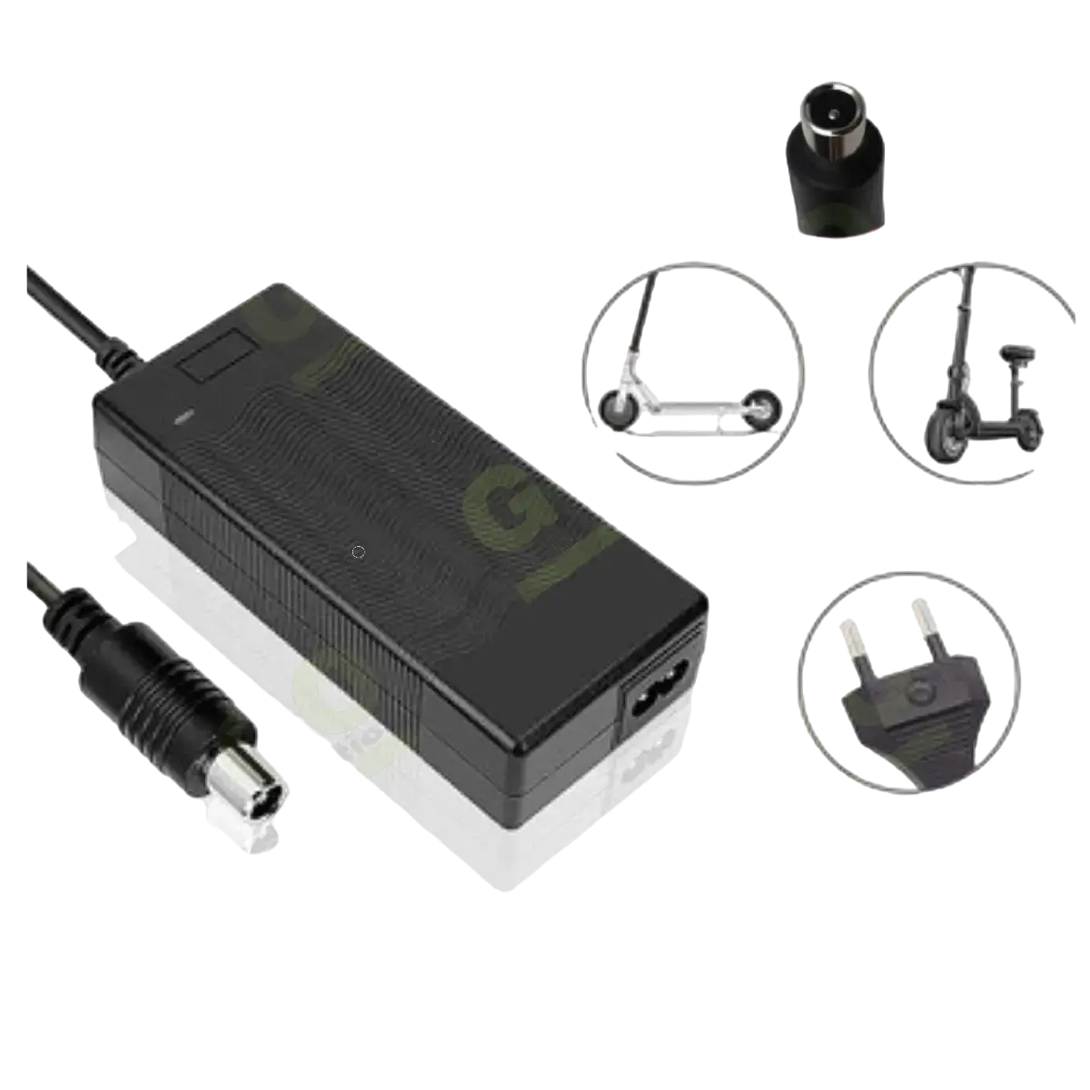 Charger 42V 2A CE EU for scooter - Gallery 3