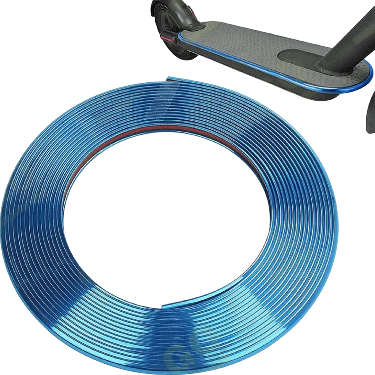 Protective tape bumper for scooter 4m, glossy - Gallery 3