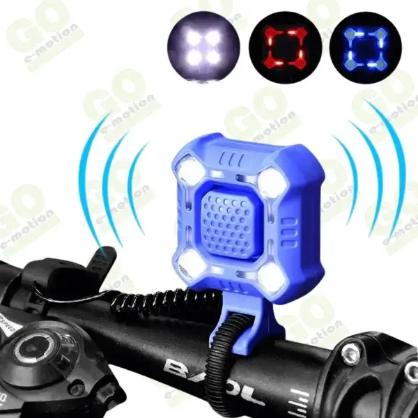 4 Light Bike Bell - Gallery 6