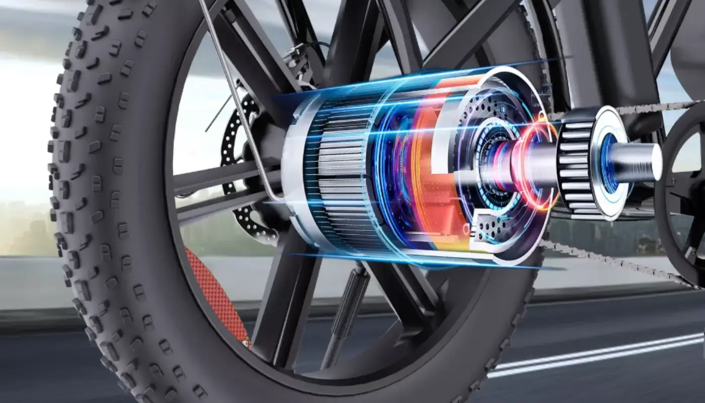 Brushed brushless motors electric wheels