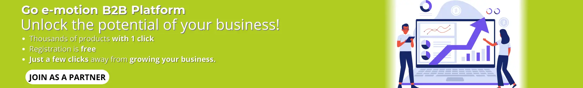 Go Emotion - B2B Platform in Footer